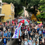 Ato no Rio de Janeiro une sindicatos e movimentos contra