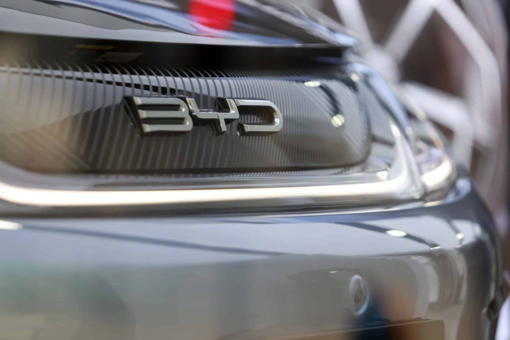BYD alcança 172 mil carros eletrificados vendidos no Brasil