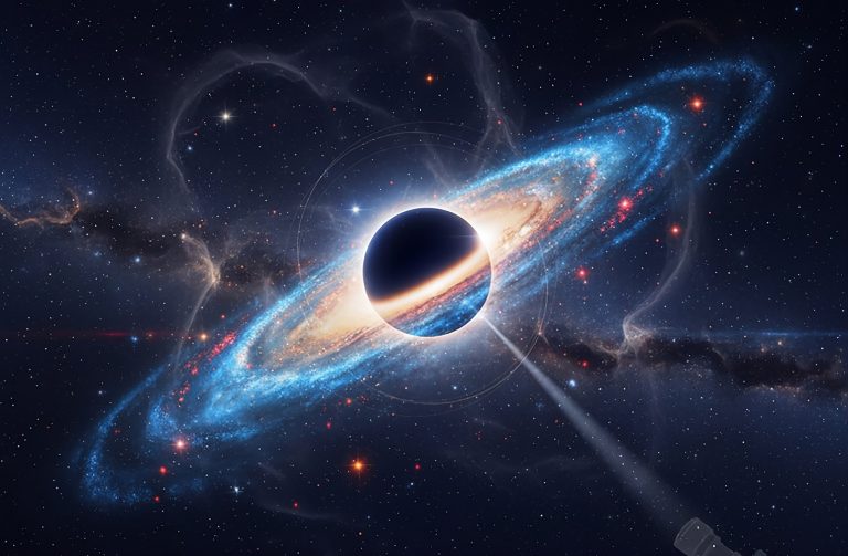 Buraco negro gigante é descoberto no coração de galáxia minúscula