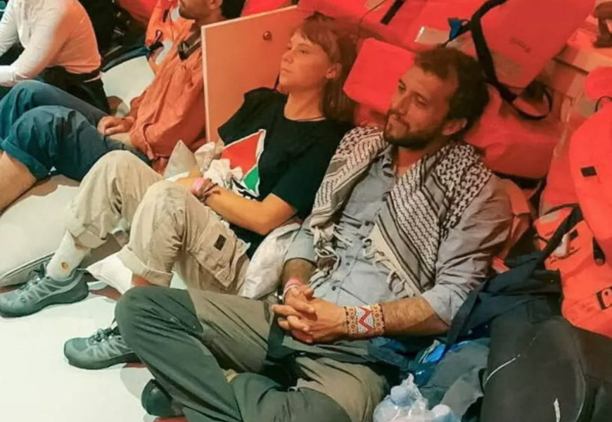 Centrais sindicais repudiam prisão de brasileiros e ativistas por Israel