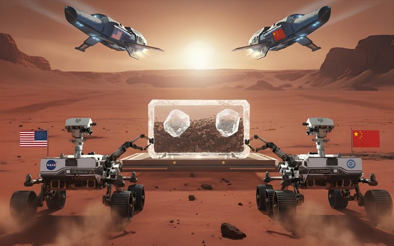 China pode trazer rocha com sinais de vida descoberta pela