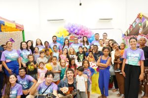 Clima de festa marca aniversário de 5 anos do Shopping