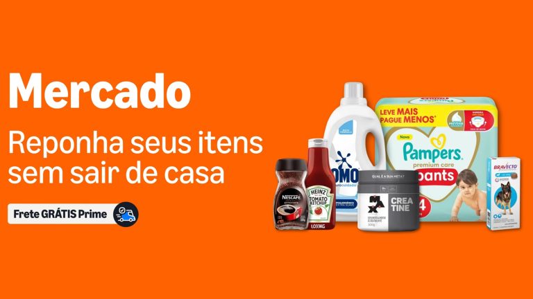 Como funciona o Amazon Mercado, que promete trazer supermercado para