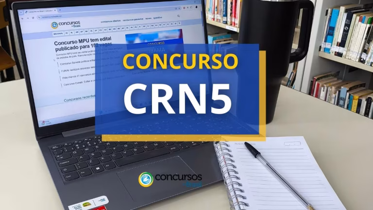 Concurso CRN5 lança edital com vagas para médio e superior