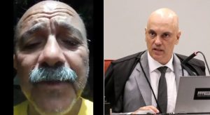 Condenado por ameaçar Alexandre de Moraes pode voltar ao presídio