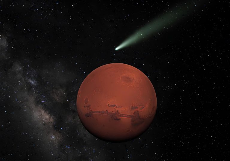 Crateras de impacto podem ser “oásis” que buscamos em Marte,