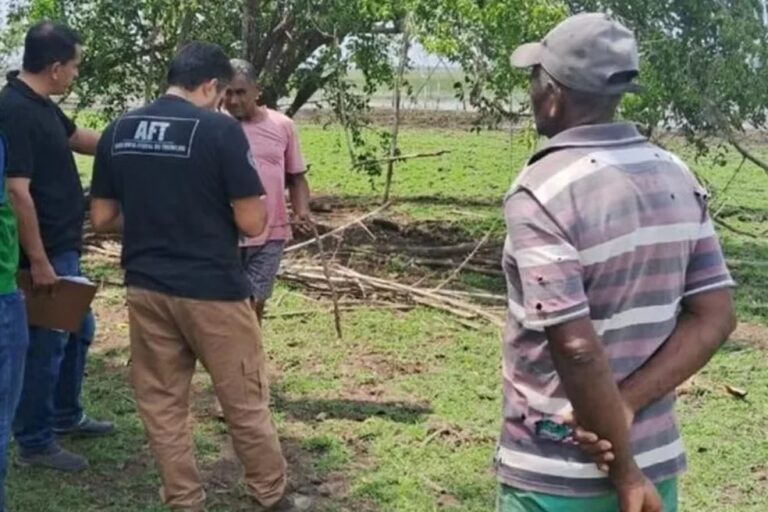 Dez trabalhadores em situação análoga à escravidão são resgatados no