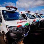 Empresa entrega nova frota de ambulâncias para reforçar saúde pública
