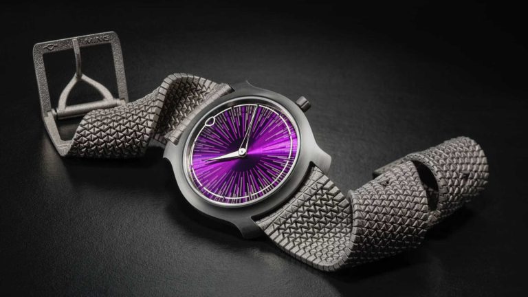 Essa pulseira de relógio é feita usando lasers; veja!