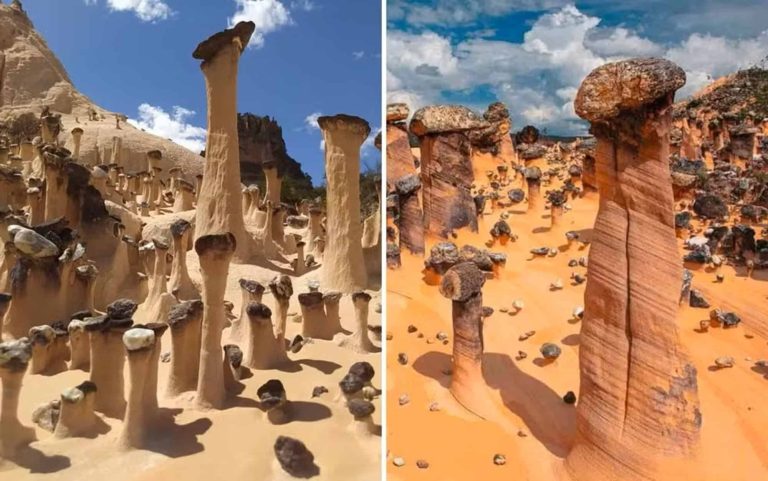 Fenômeno raro: “chaminés de fada” são descobertas no Brasil; conheça