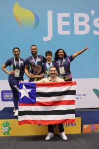 Ginastas maranhenses fazem bonito nos JEBs