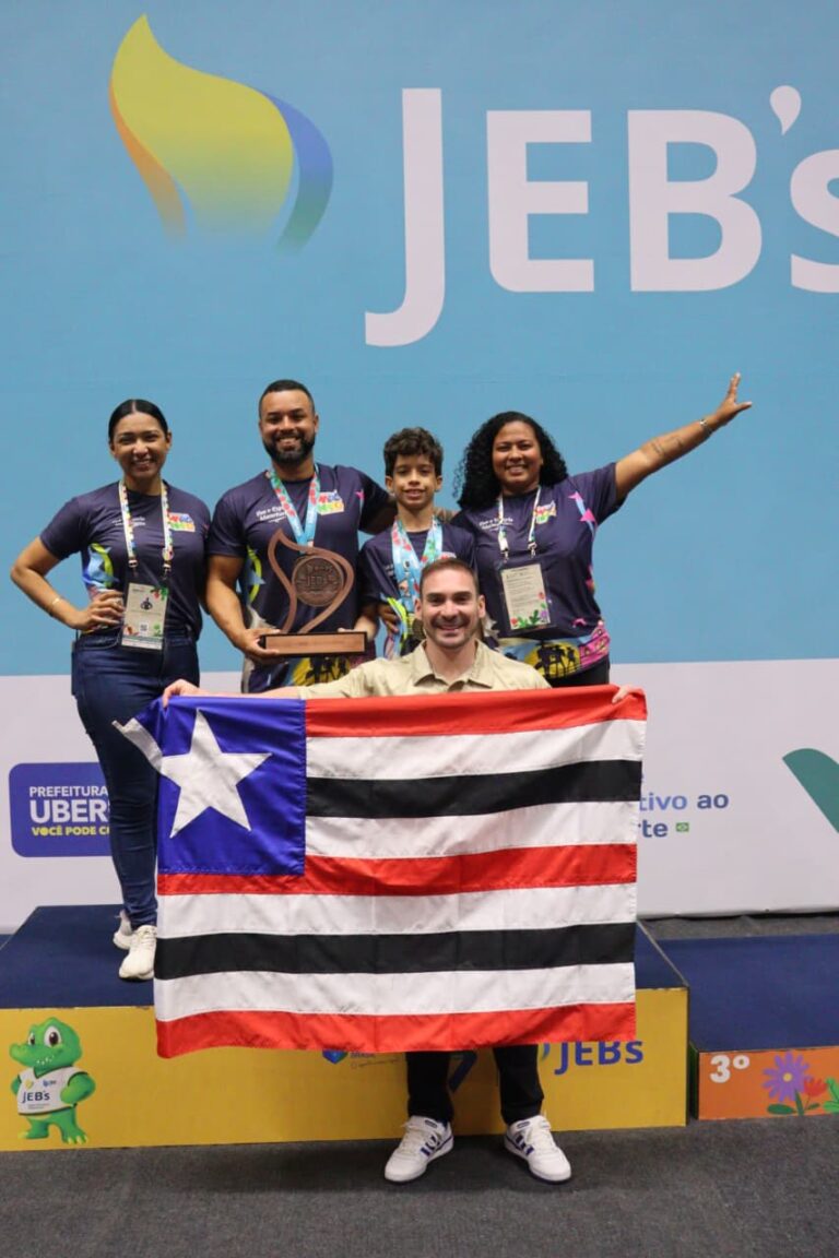 Ginastas maranhenses fazem bonito nos JEBs