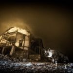 Hiena rara clicada em cidade fantasma vence concurso mundial de