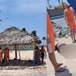 Homem morre após ‘tromba d’agua’ atingir embarcação na Grande Ilha