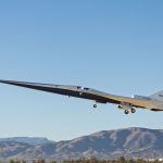 Jato supersônico X-59 da NASA completa primeiro voo histórico nos