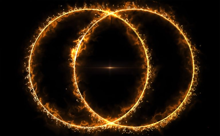 Luz distante revela círculo de rádio estranho mais poderoso já