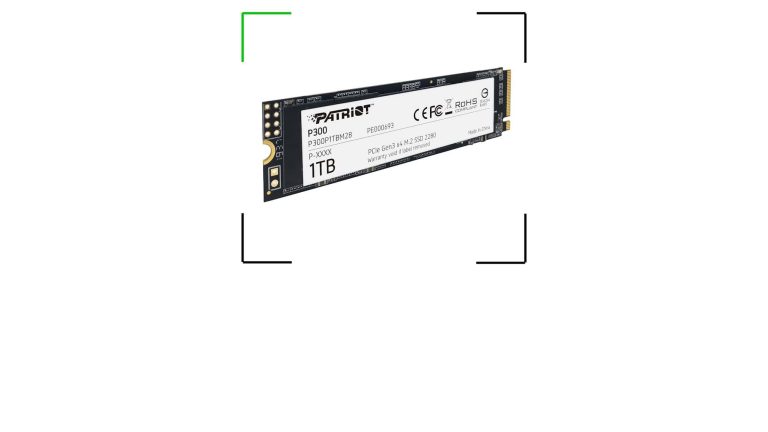 Mais espaço e velocidade: SSD Patriot P300 NVMe M.2 de