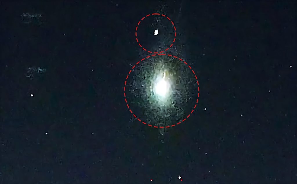 Mistério dos meteoros duplos da chuva Oriônidas tem explicação simples