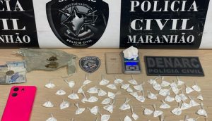 Mulher é presa por tráfico de drogas em Timon