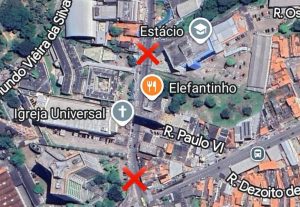 Obras de intervenção causam alterações no trânsito da Rua Oswaldo