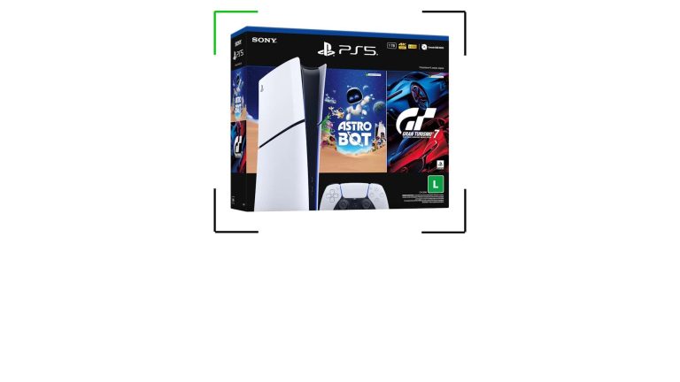 Oferta: PlayStation 5 Slim Digital com dois jogos aclamados em