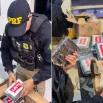 PRF apreende 22 kg de cocaína em caminhão de sucata