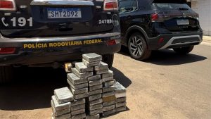 PRF apreende cerca de 48 kg de cocaína na BR-135,