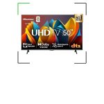 Para filmes, séries e games: Smart TV Hisense 4K de