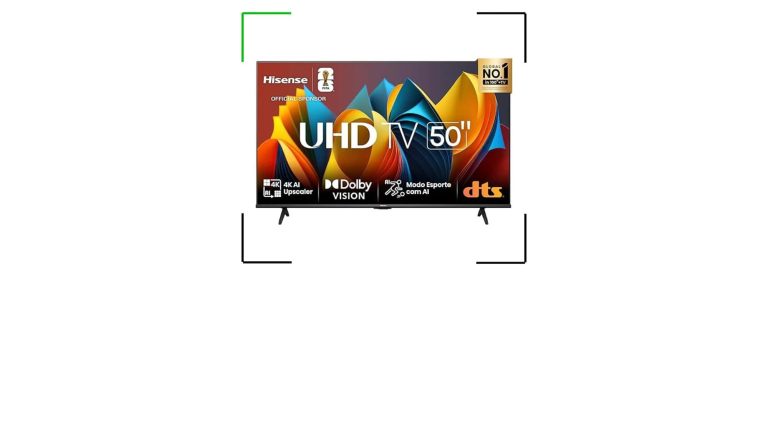 Para filmes, séries e games: Smart TV Hisense 4K de