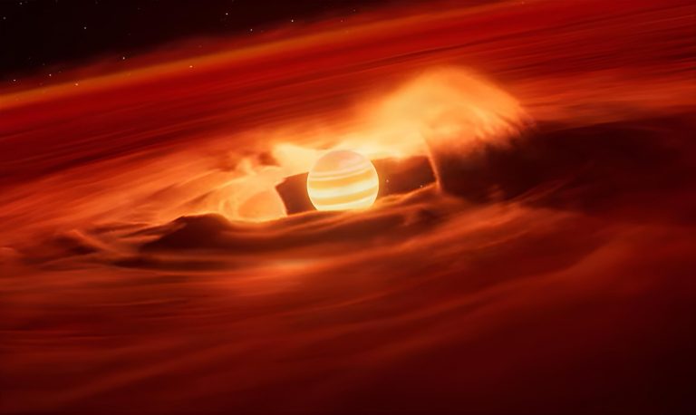 Planeta “engorda” bilhões de toneladas por segundo enquanto vaga sozinho