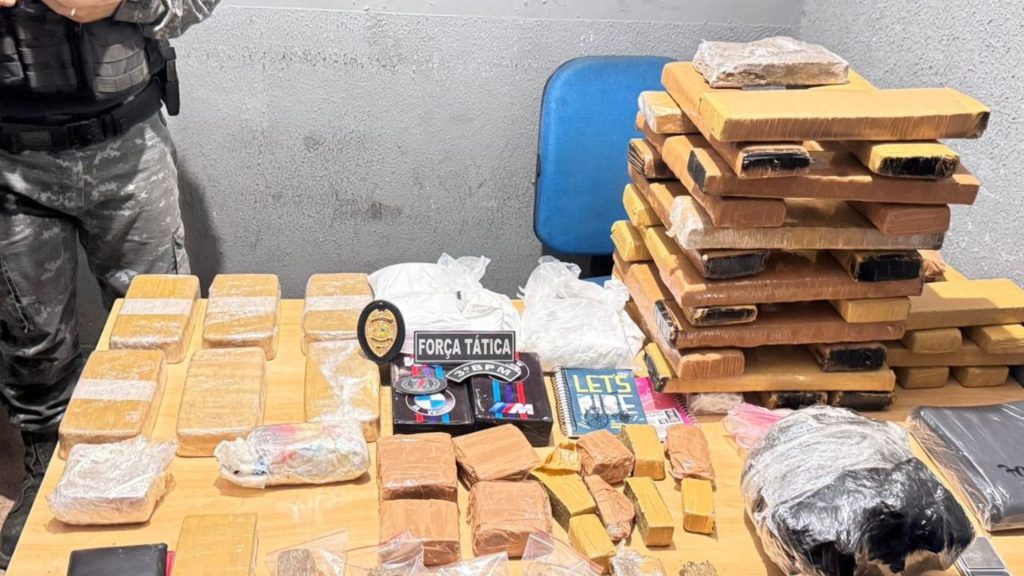 Ponto de drogas é descoberto no MA; 50 kg apreendidosCentral