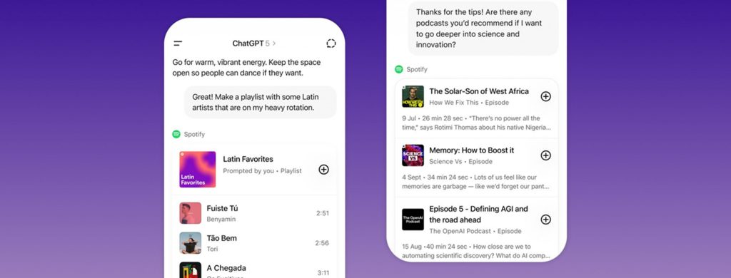 Quer descobrir músicas novas? Você poderá conectar seu Spotify ao
