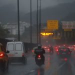 Rio tem alerta de chuva, ventos e ressaca do mar