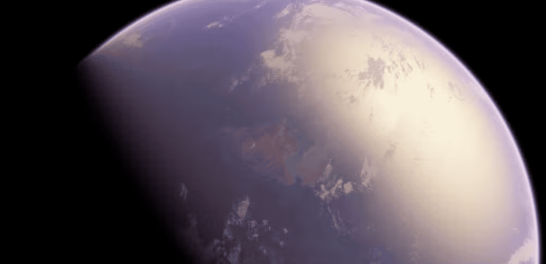 Terra Roxa: planeta teve tons de púrpura há bilhões de