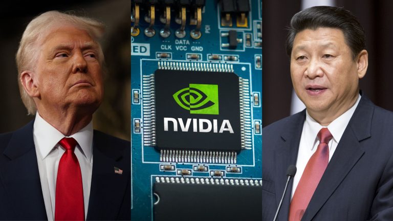 Trump evita falar sobre chips da Nvidia em encontro com