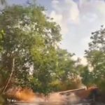 Vídeo: ponte desaba durante passagem de caminhão com 44 toneladas