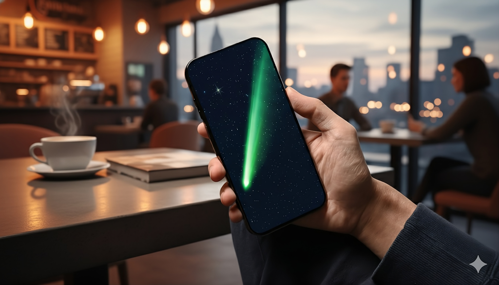 Acompanhe o visitante interestelar 3I/ATLAS em tempo real pela internet