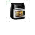 Air fryer com vidro frontal e alta capacidade: modelo da