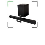 Áudio imersivo na sala de casa: soundbar da JBL saindo