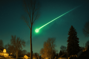 “Bola de fogo” verde cruza os céus dos Estados Unidos