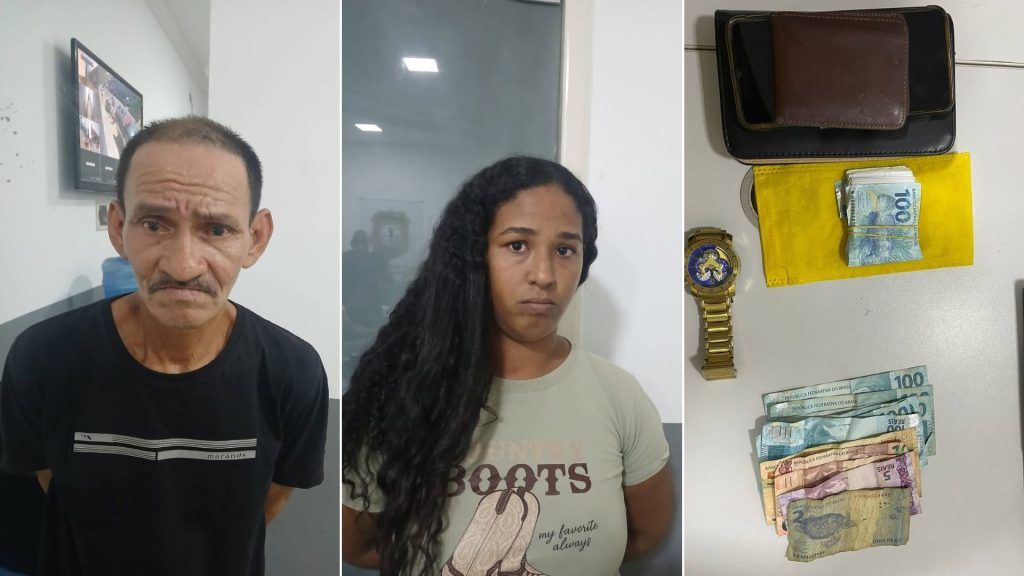 Casal é preso suspeito de aplicar golpe do "dinheiro perdido"Central