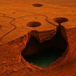 Cavernas “diferentonas” em Marte podem guardar vestígios de vida antiga