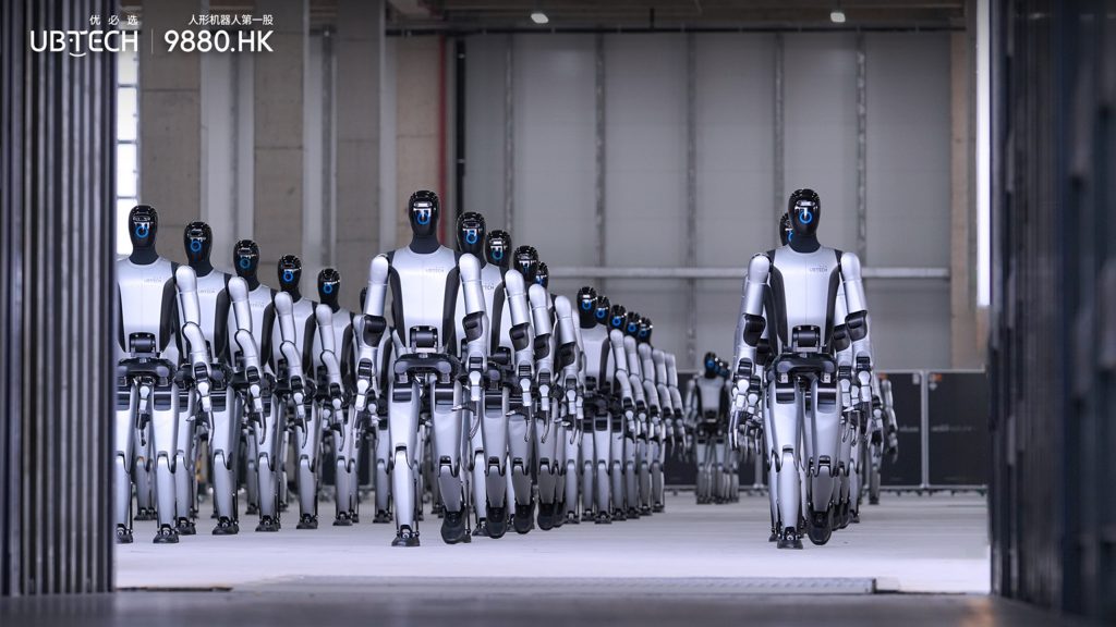 China vai usar robôs humanoides para patrulhar fronteiras