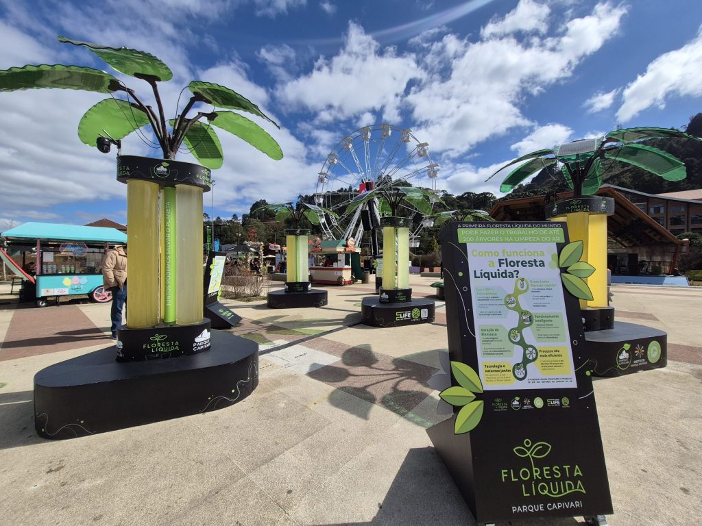 Como funciona a floresta artificial com tecnologia para filtrar o