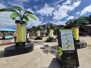 Como funciona a floresta artificial com tecnologia para filtrar o