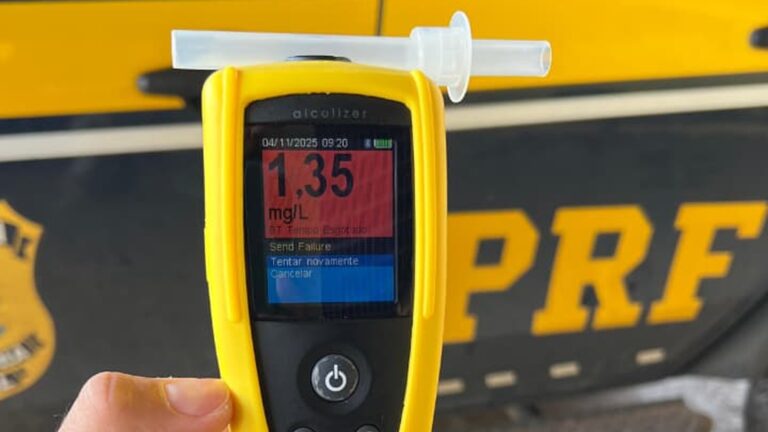 Condutor é preso por embriaguez ao volante na BR-230 em