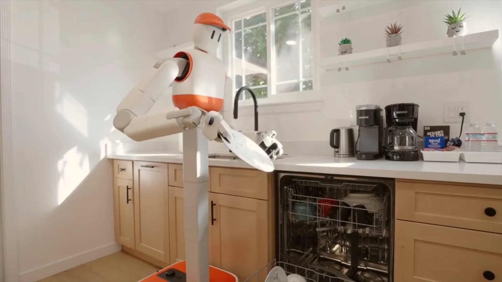Conheça o robô doméstico que consegue até lavar louça sem