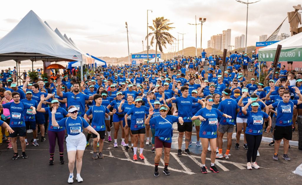 Corrida Equatorial incentiva hábitos saudáveis e conecta pessoas com energia