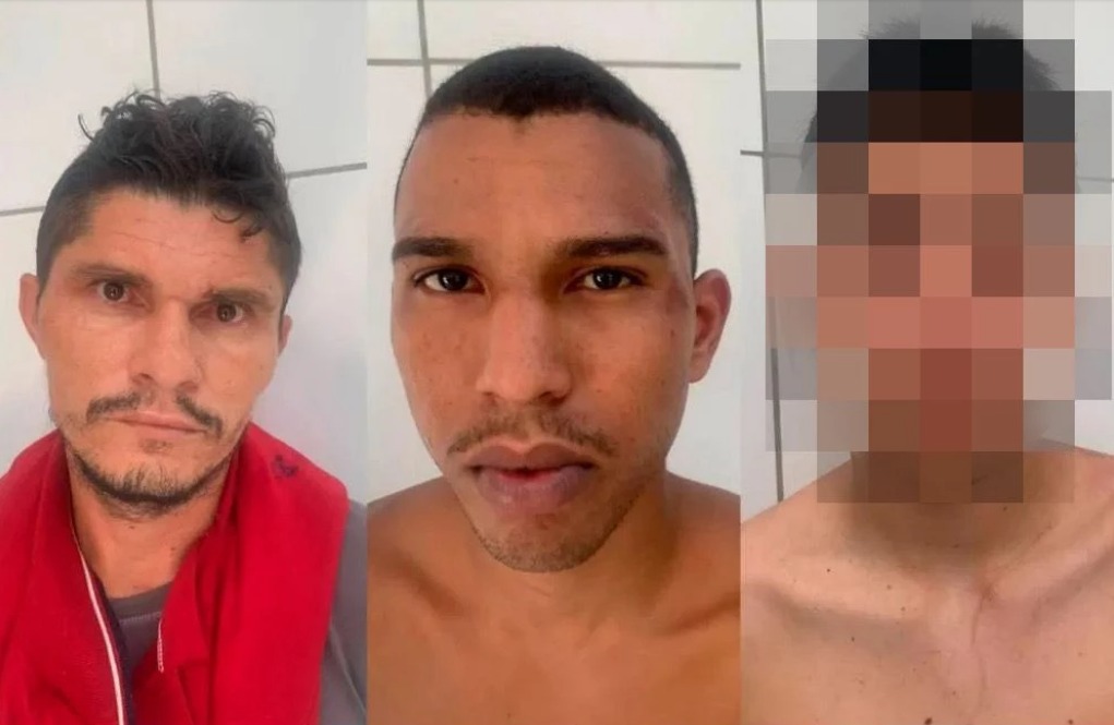 Dois homens são presos e adolescente apreendido após assalto com