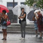 Domingo deve ter ventos fortes, chuvas e tempestade